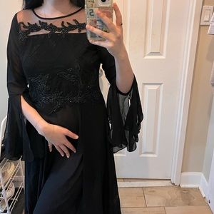 Small  VOGUE dress with sparkles